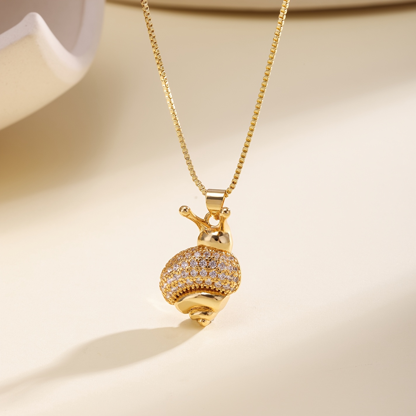Women's 18K Gold Plated Animal Pendant Necklace — Gift for Her